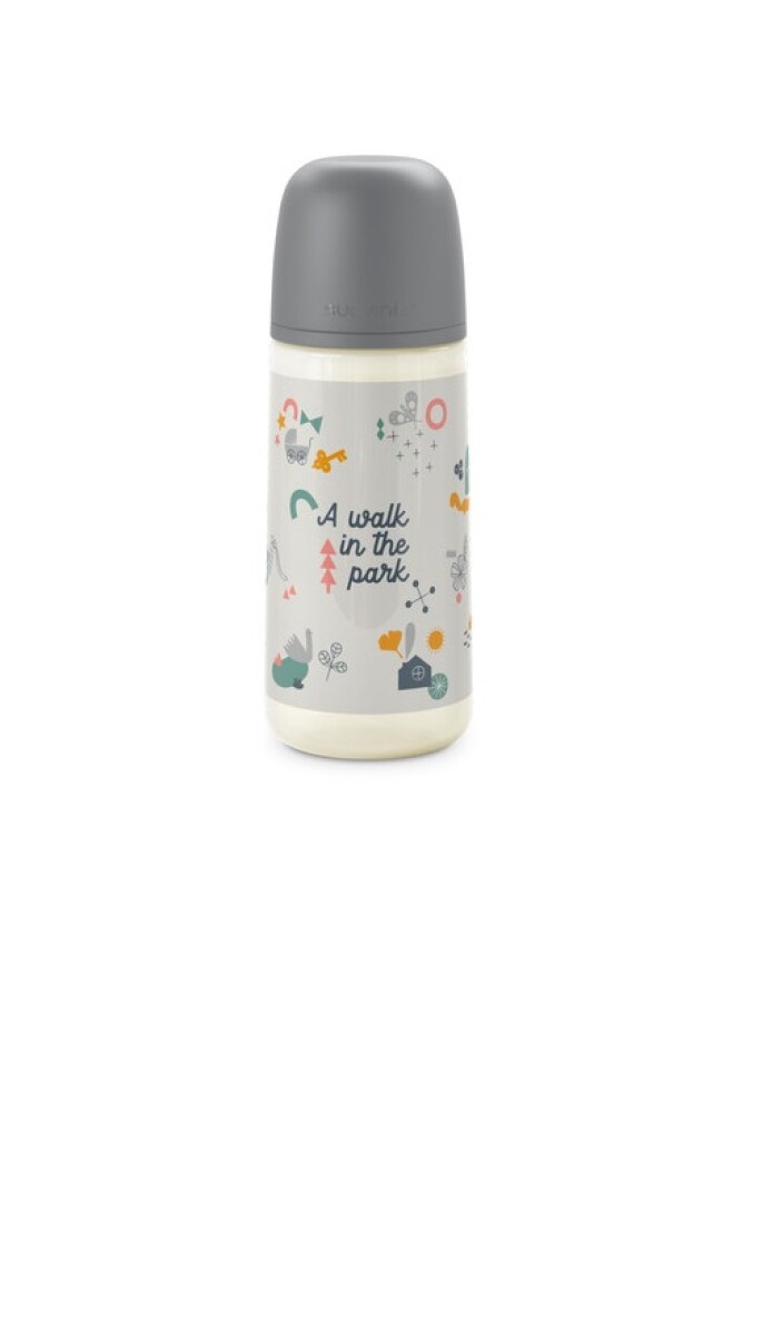 Biberon anatomico 360 ml Suavinex - Park Gris 