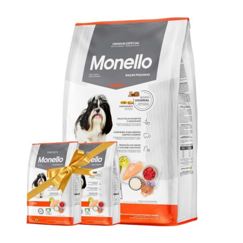 Monello Perro Adulto Raza Pequeña 15kg + 2Kg de Regalo Monello Perro Adulto Raza Pequeña 15kg + 2Kg de Regalo