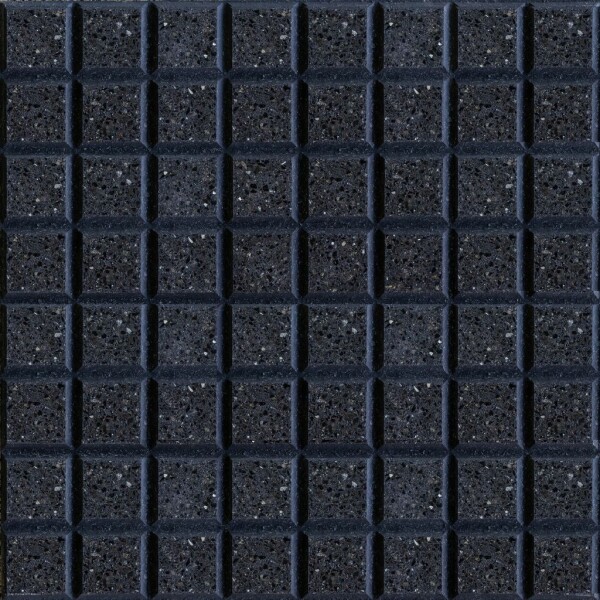 ADOQUIN RECTO 64 PANES NEGRO ALPES 400X400X26MM Adoquin Recto 64 Panes Negro Alpes 400x400x26mm
