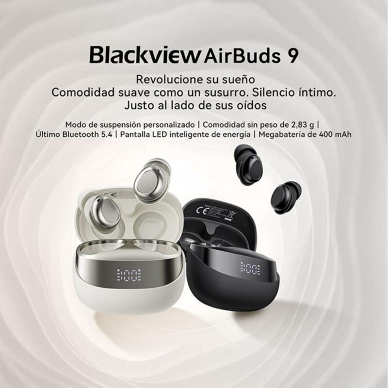 Auriculares Inalámbricos Blackview Airbuds9 Bluetooth Blanco