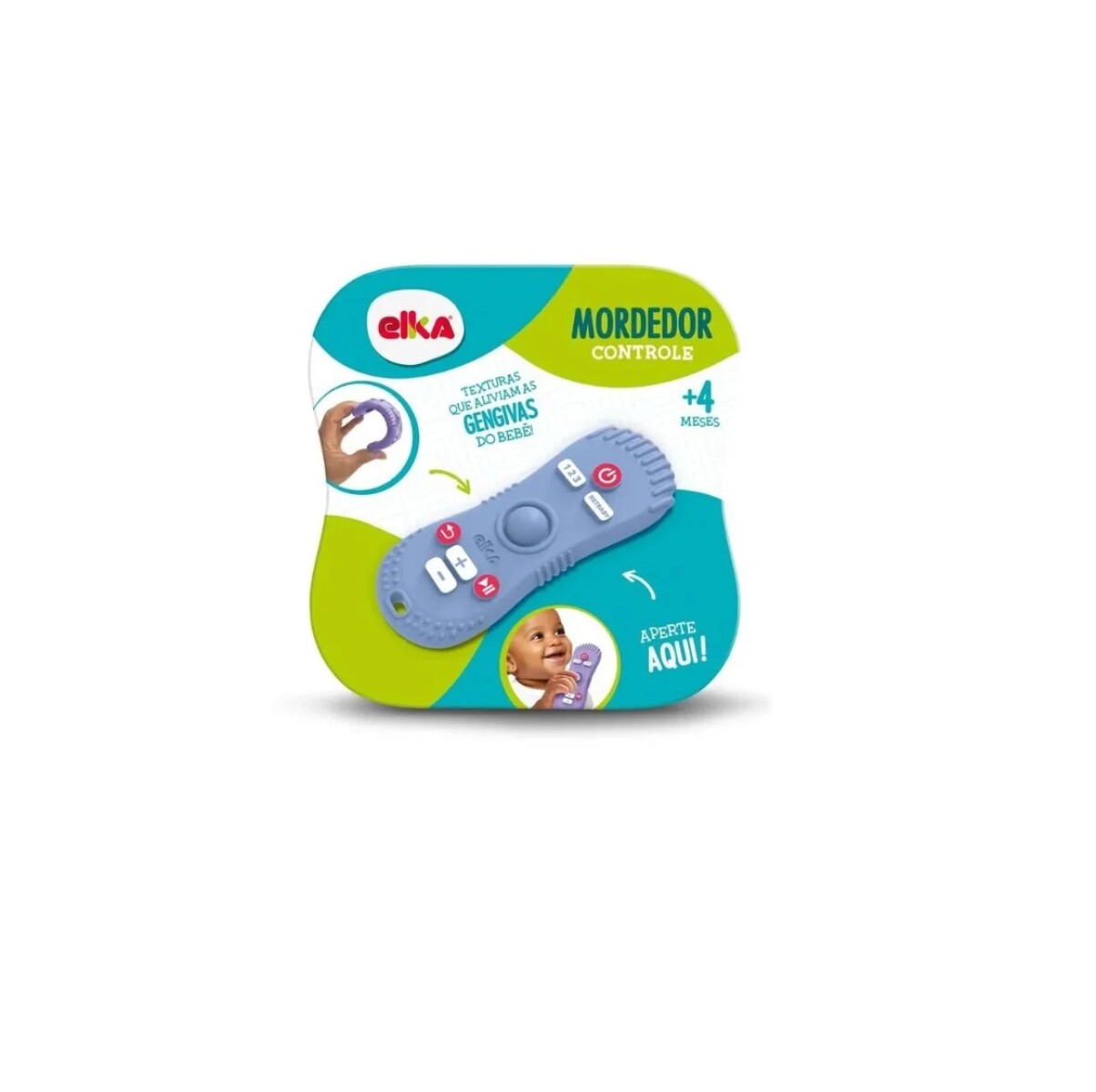 Mordedor Controle Tv - Lila 