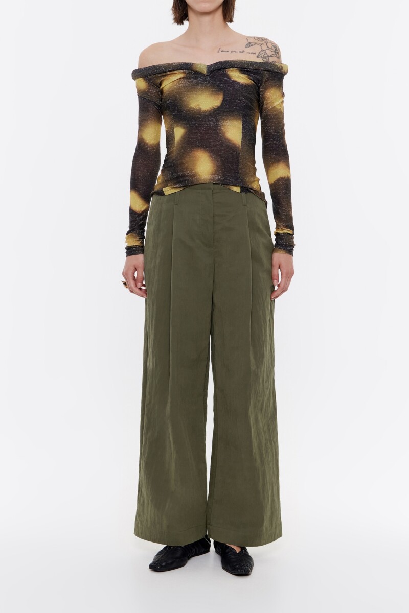 PANTALON CAMPANA PINZAS 