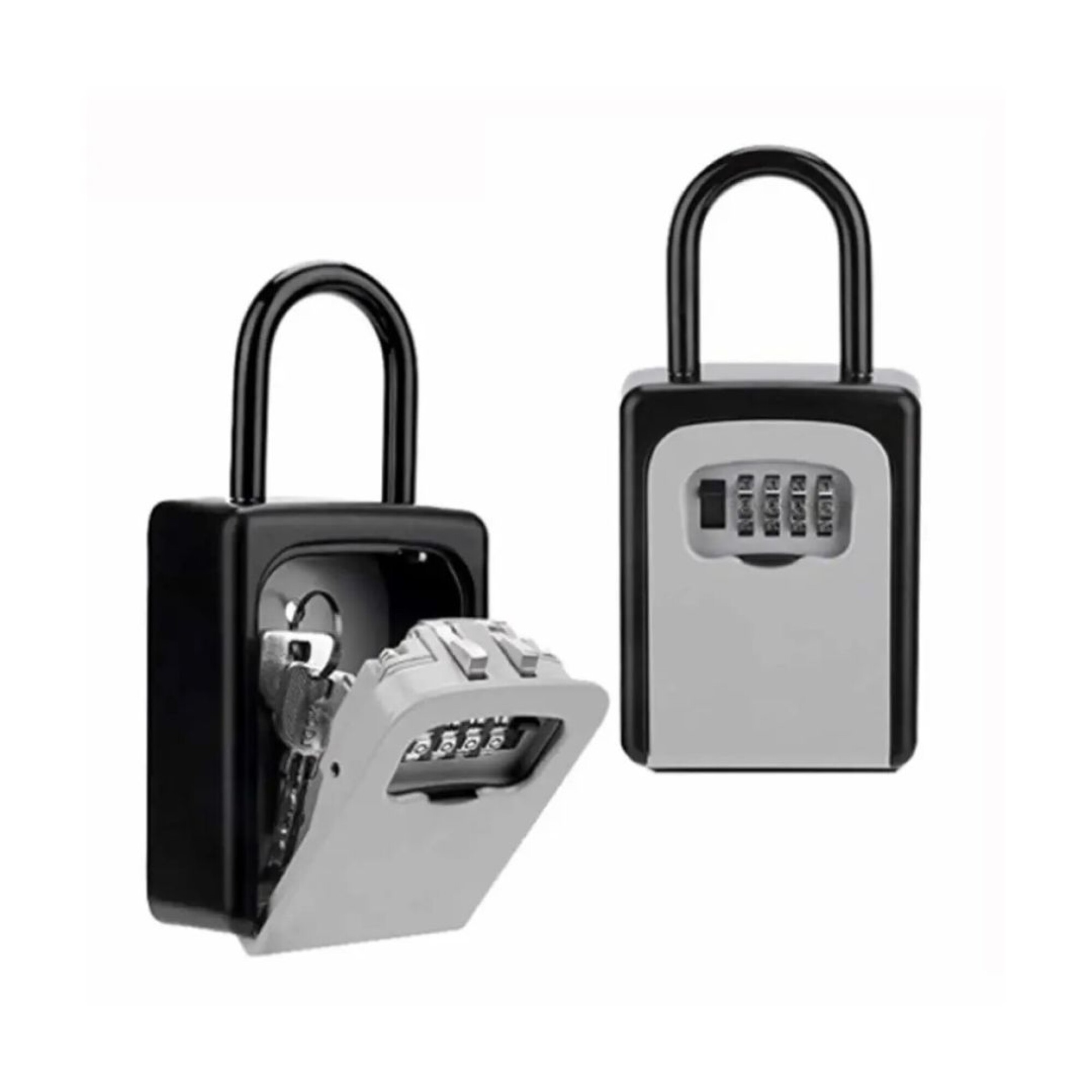 Caja de seguridad para llaves cerradura con combinación 4 dígitos