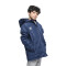 Parka Infantil Umbro New Classic Kids Azul Marino - Blanco