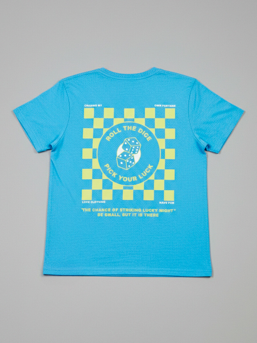 T-SHIRT SHANE DIXIE Ceruleo