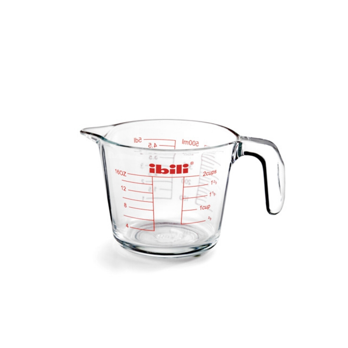 Jarra Medidora 500 ml Vidrio Ibili 
