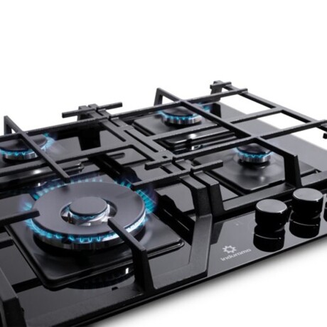 Anafe a Supergas Vidrio Negro 4 Hornallas Indurama INEGI604 Anafe a Supergas Vidrio Negro 4 Hornallas Indurama INEGI604