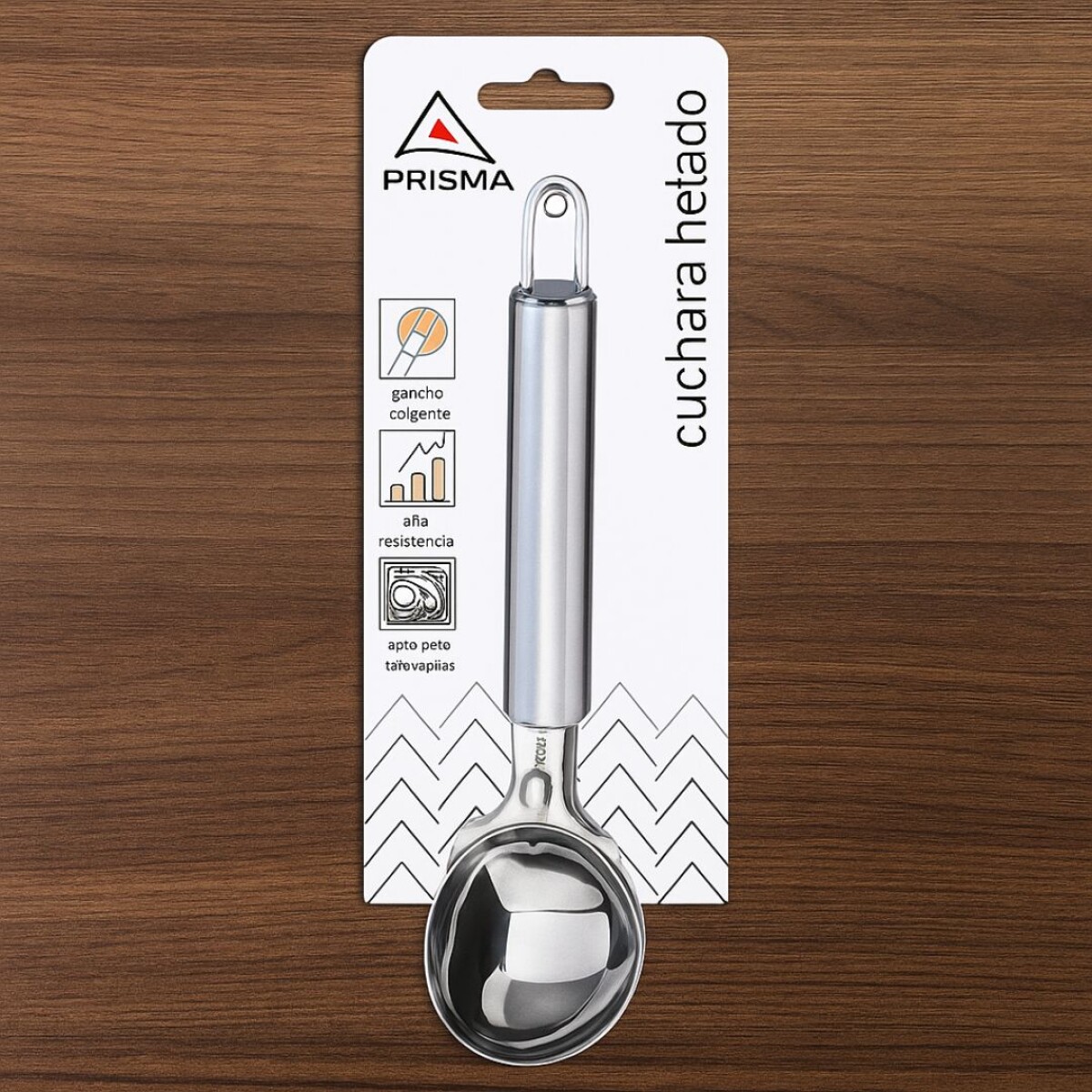 CUCHARA PARA HELADO ACERO INOXIDABLE 