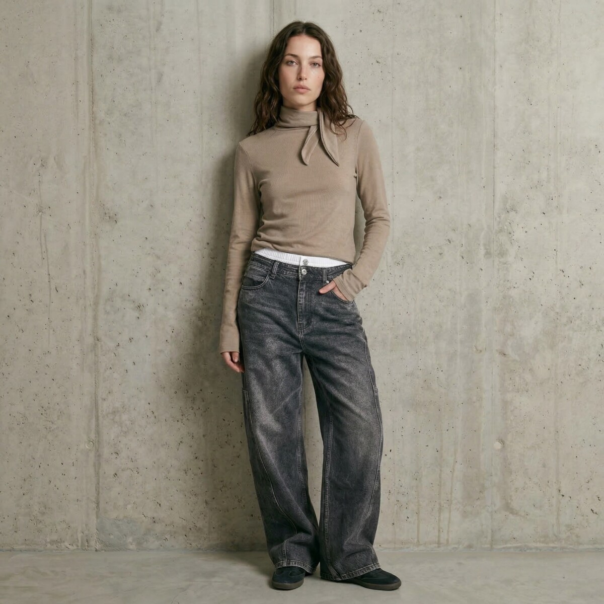 Polera Tily - MARRON 