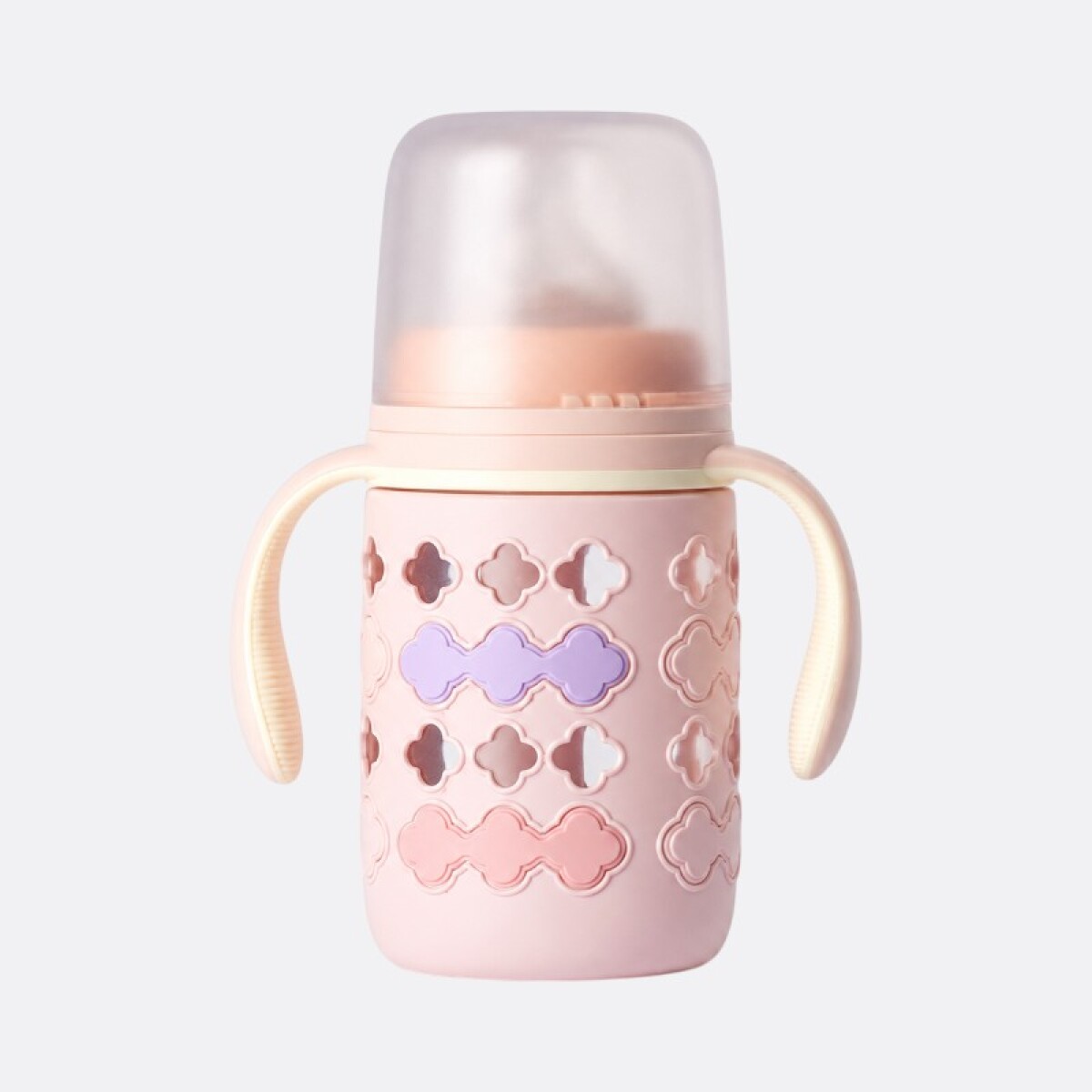Mamaderas Para Recién Nacidos Tetina De Silicona - Rosa 