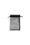 Bolsa organza 9x15 cm. NEGRO