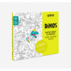Póster gigante para colorear Dinos