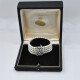 Pulsera 4 Hilos De Perlas 5 A 5.5 Mm, Con Importante Broche En Oro 18 K Zafiros Y Brillantes Pulsera 4 Hilos De Perlas 5 A 5.5 Mm, Con Importante Broche En Oro 18 K Zafiros Y Brillantes