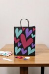 Bolsa fantasia luna 22x10x30 cm. AMOR COLOR