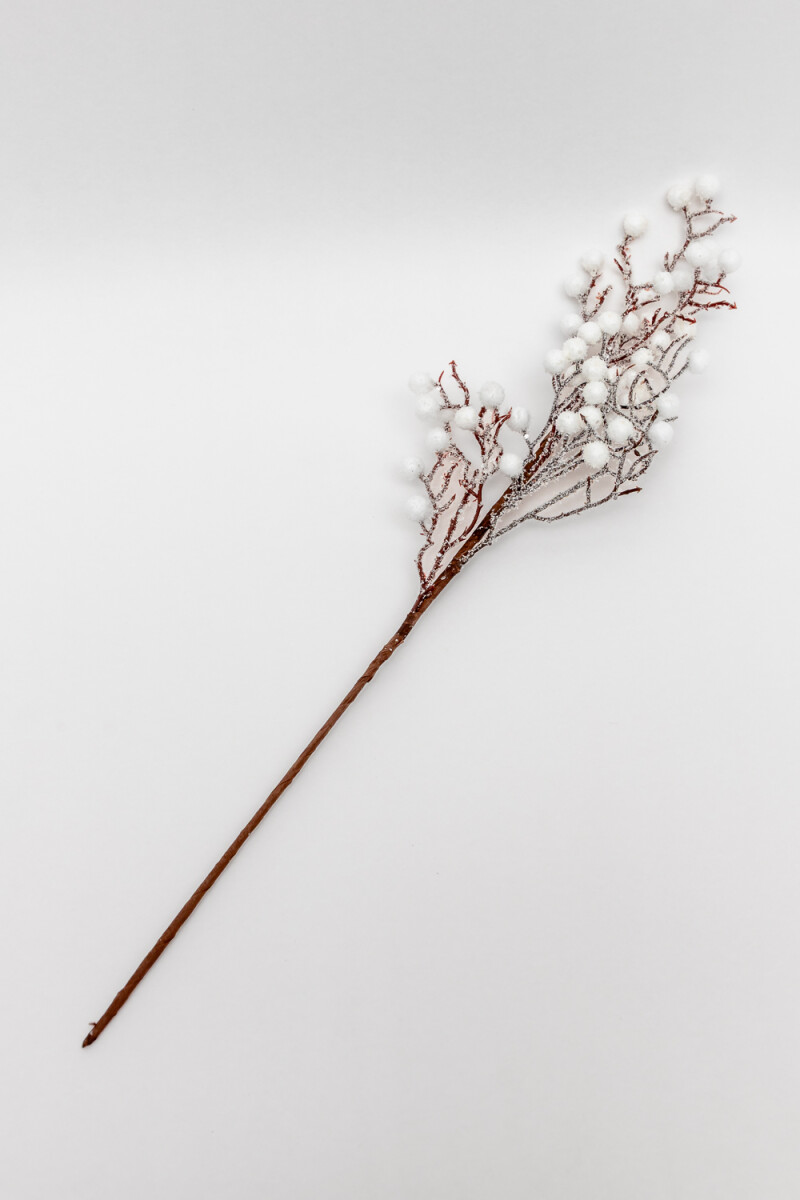 Deco Navidad Nrama Nevada - Color Unico 