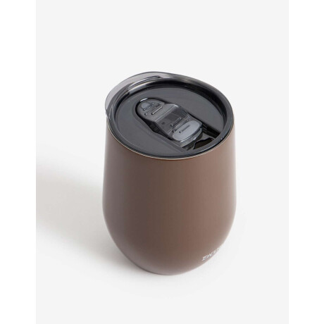 Vaso De Café 350 Ml Con Estampa Efecto Glossy Combinacion Bicolor