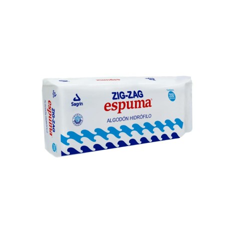 Algodón Hidrófilo Espuma Zig-Zag 200g Algodón Hidrófilo Espuma Zig-Zag 200g
