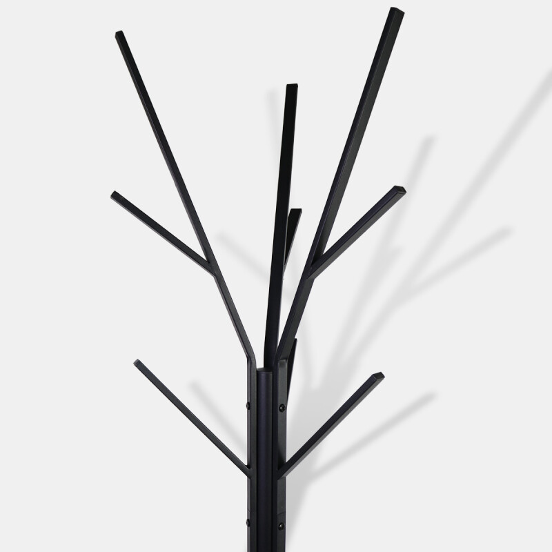 PERCHERO NEGRO 44.8X40X180CM Unica