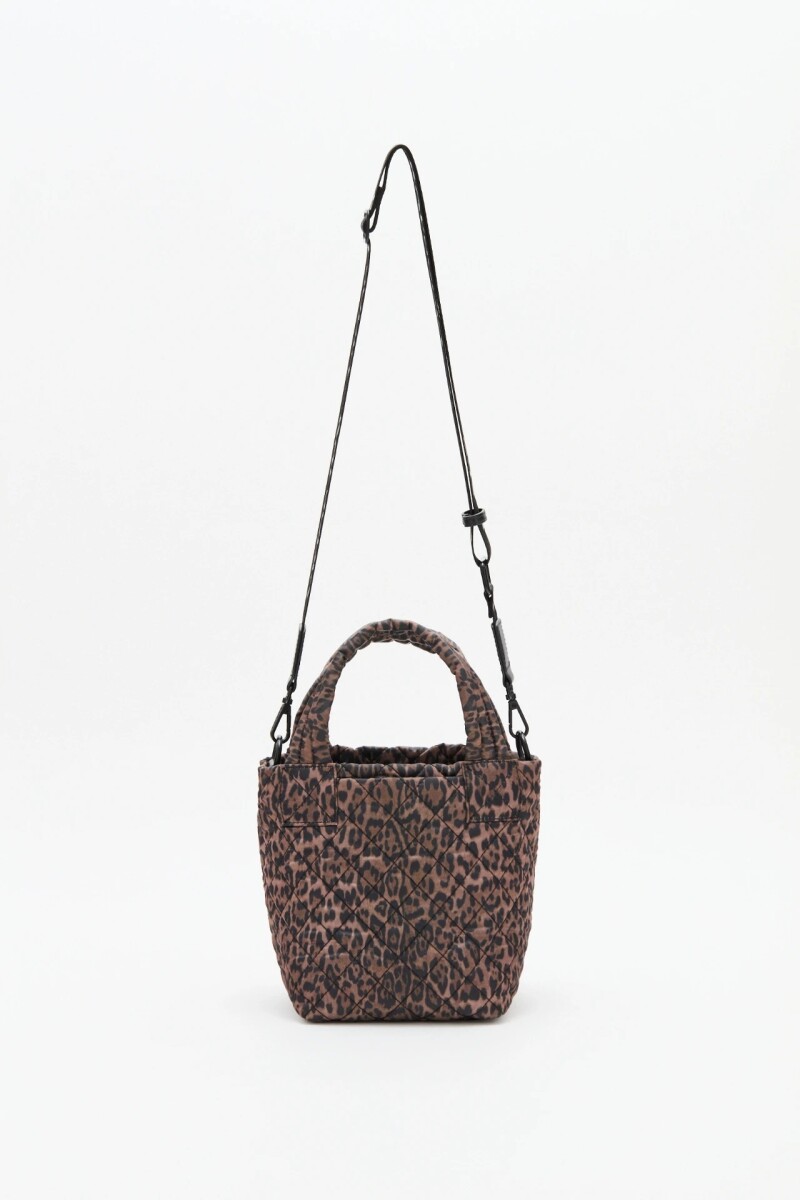 CARTERA TOTE MINI ANIMAL Marron