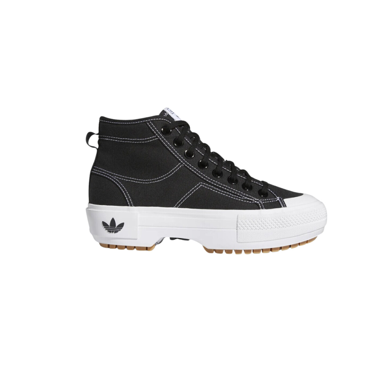 adidas NIZZA TREK - Black/white 