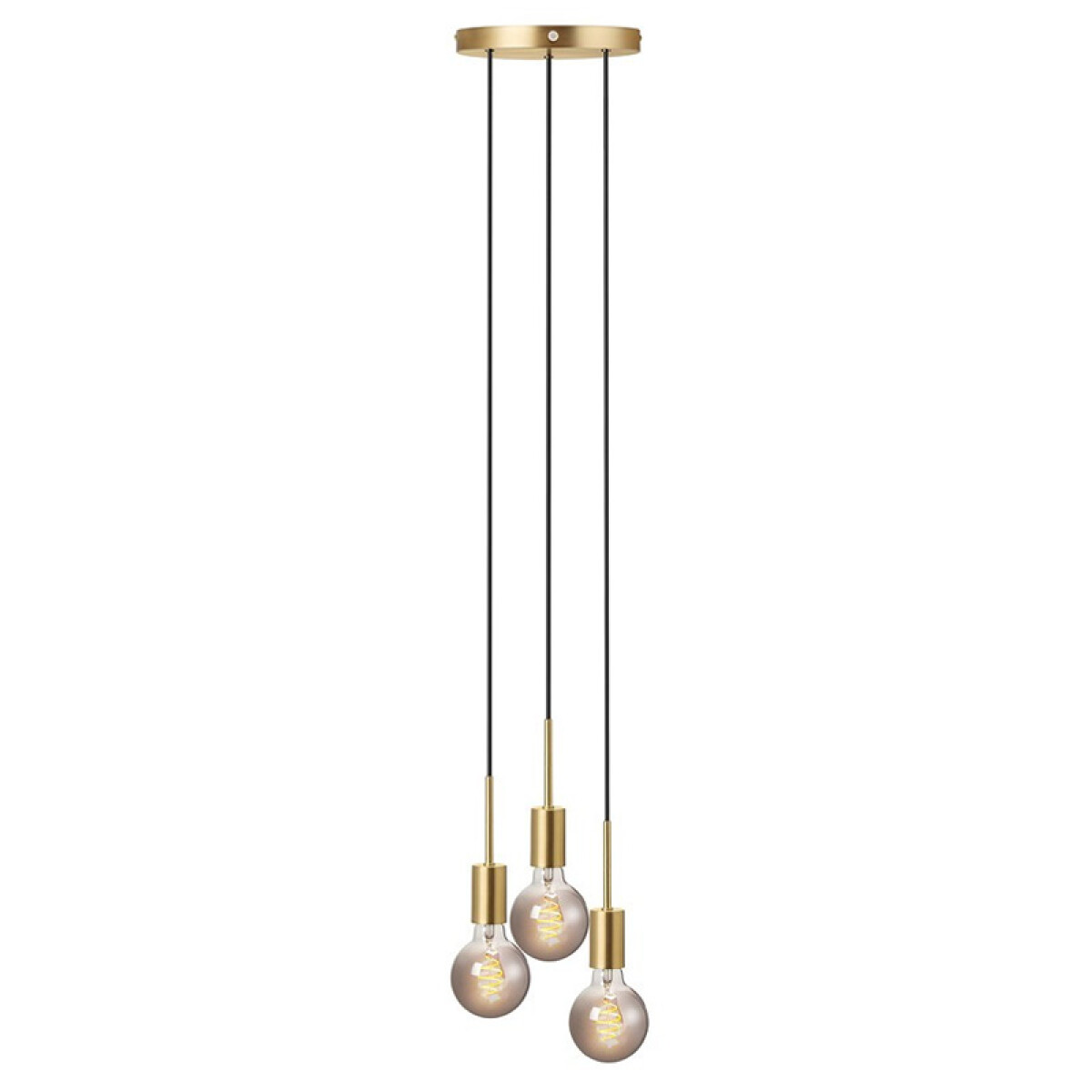 Luminaria Colgante Nur Trio Dorada 