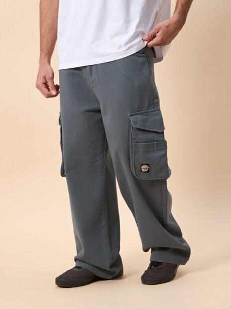PANTALON DENIM ABEL GRIS
