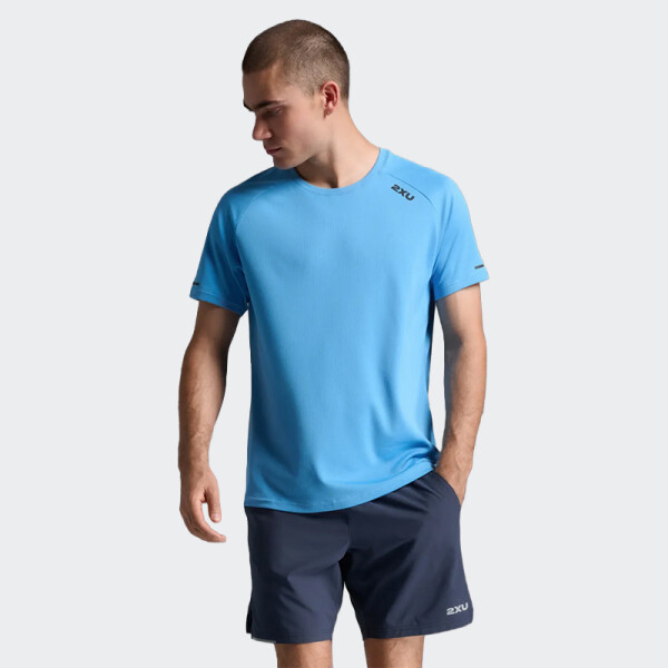 Remera 2XU Aero Tee Azul
