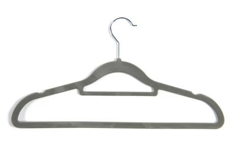 Percha Terciopelo Antideslizante - Gris Percha Terciopelo Antideslizante - Gris