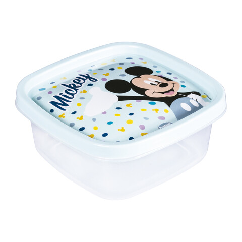 Pote Plástico Mickey 580 ml CELESTE