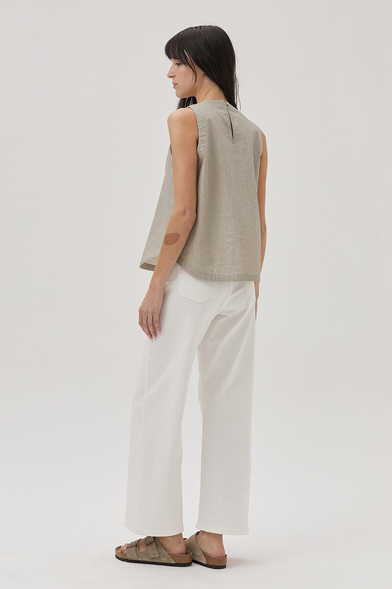 Top Delfino Plateado