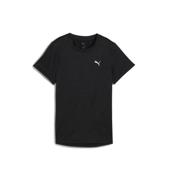 W TAD ESSENTIAL HEATHER TEE - PUMA NEGRO