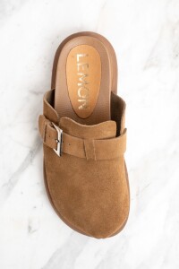 Zueco Gamuza Camel