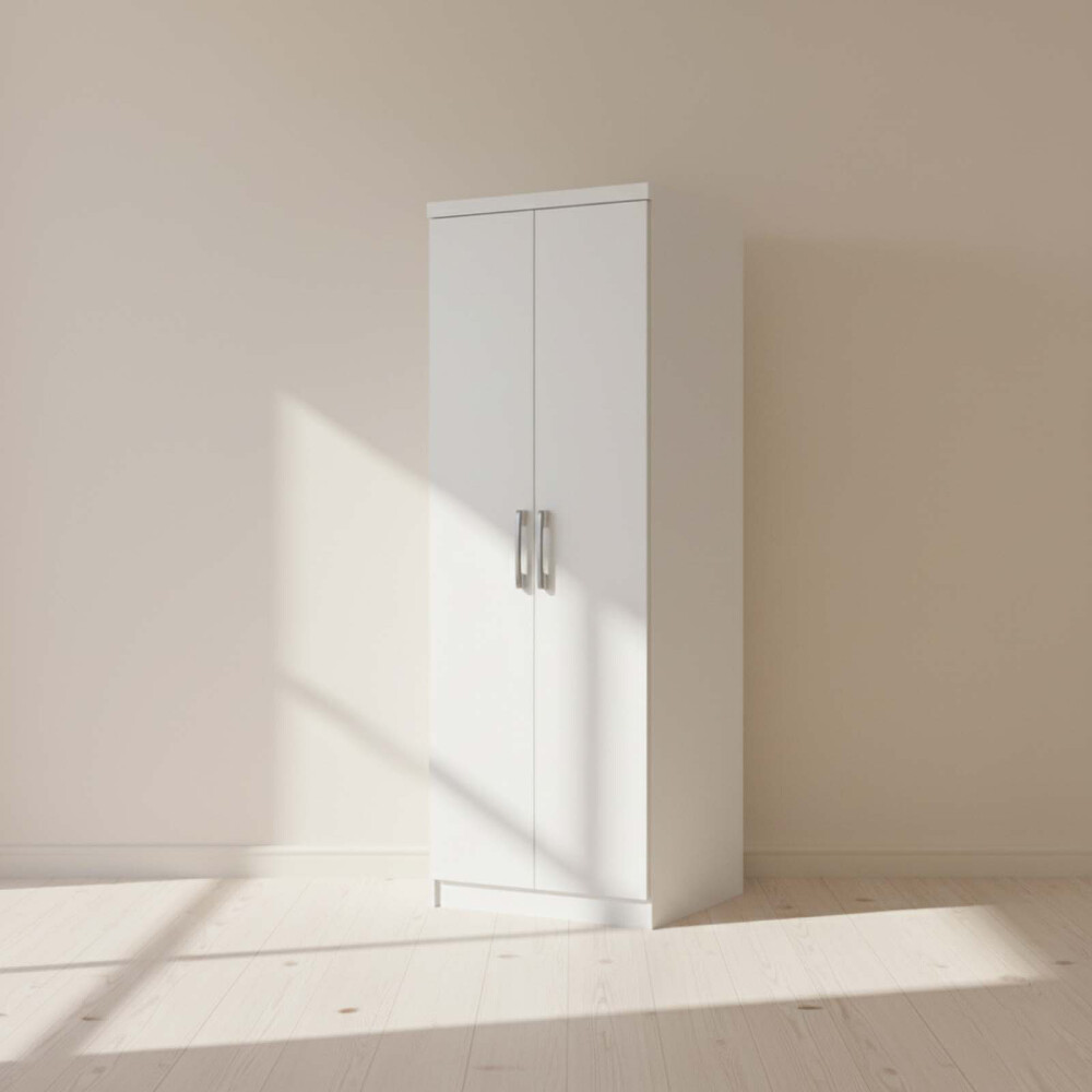 PLACARD ROPERO 2 PUERTAS MDP BLANCO MULTIUSO D110