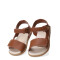 Championes de Niño Bibi Baby Soft con Velcro Marrón Caramelo