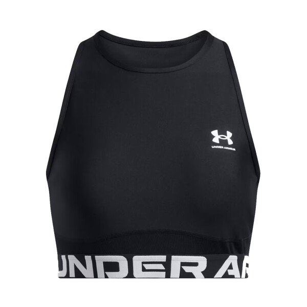 TOP HEATGEAR RIB TANK - UNDER ARMOUR NEGRO