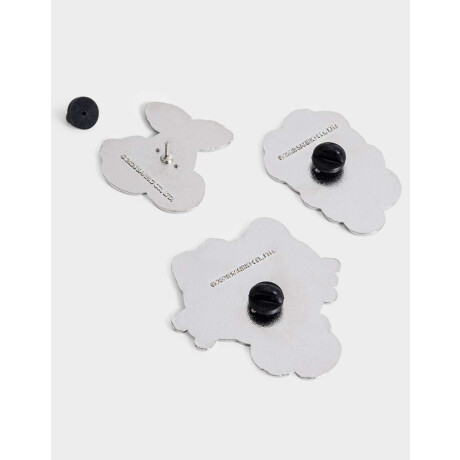 Pin Glitter Combinacion Multicolor