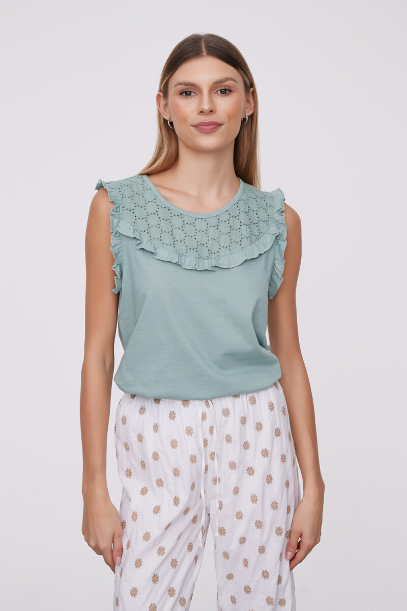 Musculosa Whitaker - Verde Claro 