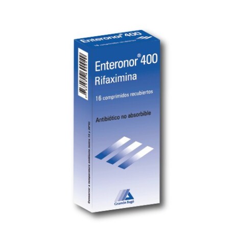 Enteronor 400mg 16 Comprimidos Enteronor 400mg 16 Comprimidos