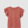 Camiseta Con Volantes Coral