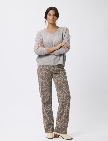 Sweater alpaca Uster gris