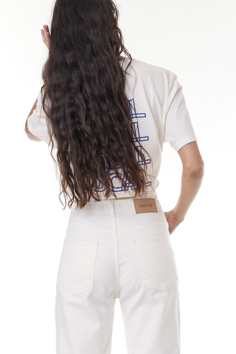 Jean Vaquero Off white
