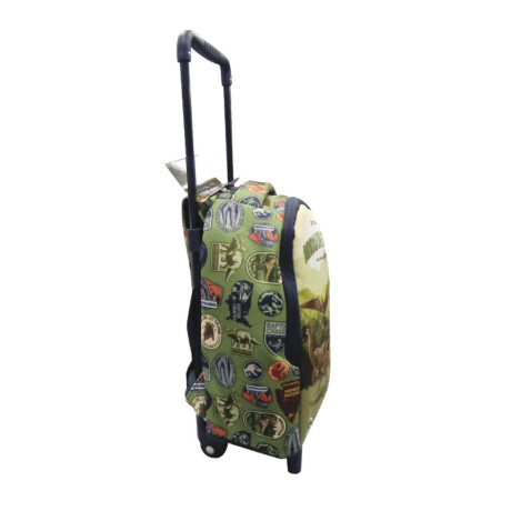 Mochila Infantil Jurassic Wold con Carro Neopreno Chica 27 x 21 cm