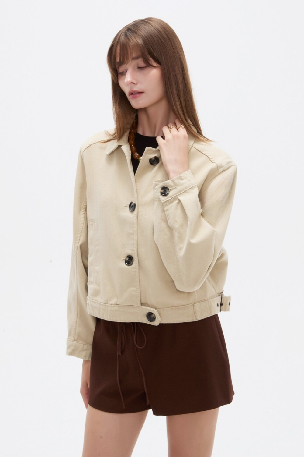 Chaqueta Sorell Caqui