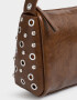 Bandoleras Bandolera Tachas Chocolate - Marron Chocolate