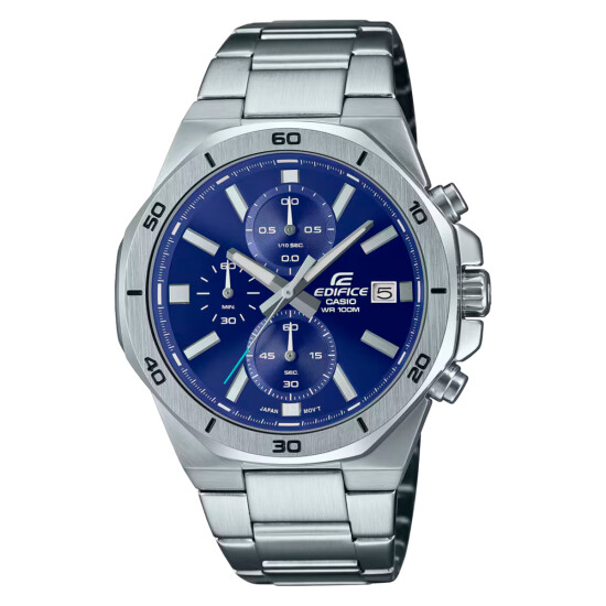 Reloj CASIO EDIFICE EFV640D-2AVUDF Acero Plateado Esfera 44mm 0