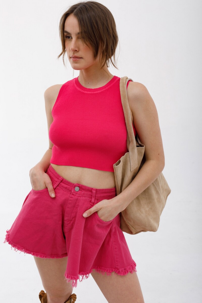 Short Cereza Fucsia