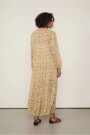 VESTIDO LARGO TRAMA Beige