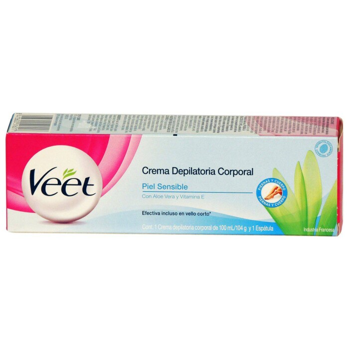 VEET CREMA DEPIL PIEL SENSIBLE FR. X 100 única