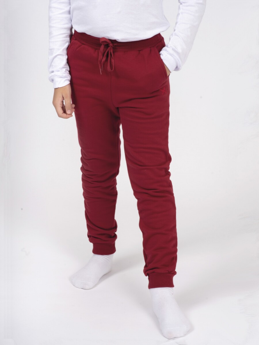 PANTALÓN BABUCHA INFANTIL UNISSEX - ROJO 