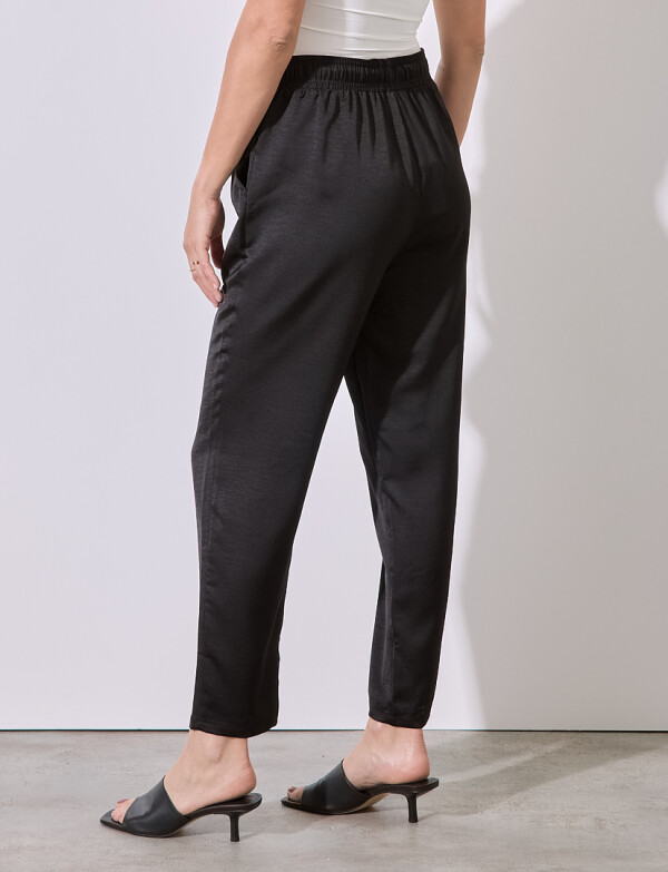 Pantalon Satén NEGRO